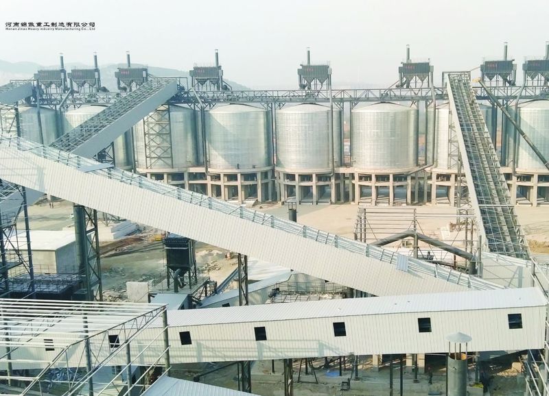 湖南生產線現(xiàn)場時產2000噸生產線